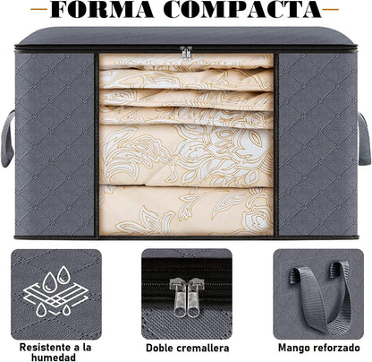 EVABRIS® Cajas de Almacenaje de Ropa 90L