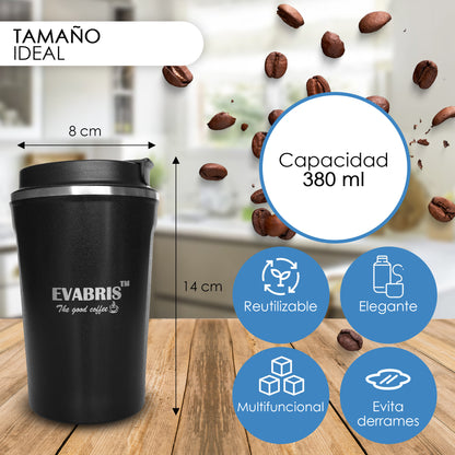 EVABRIS® Taza Térmica de Café